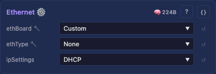 EthernetModule card