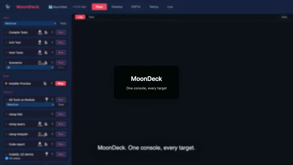 The console it is built from