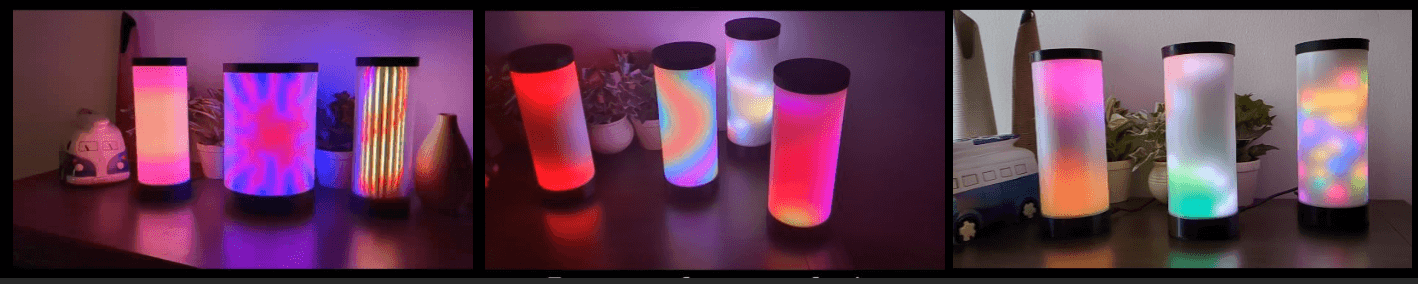 AnimARTrix lamps — addressable LEDs in action