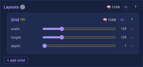 layouts controls