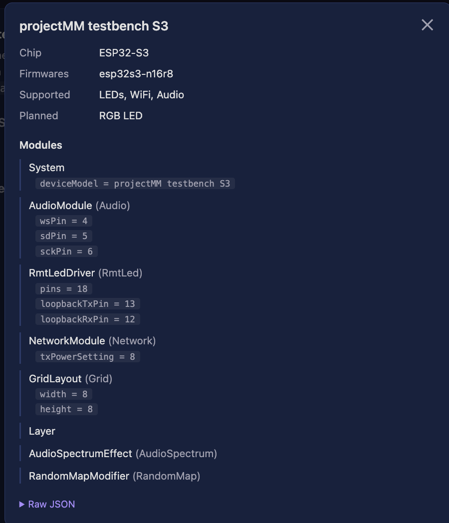 Device setup