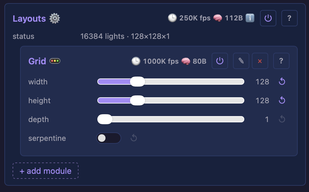 The Layouts module